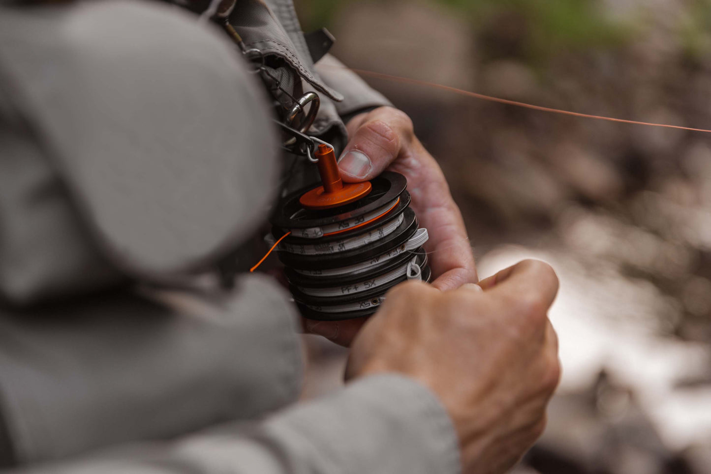 Tippet Holder