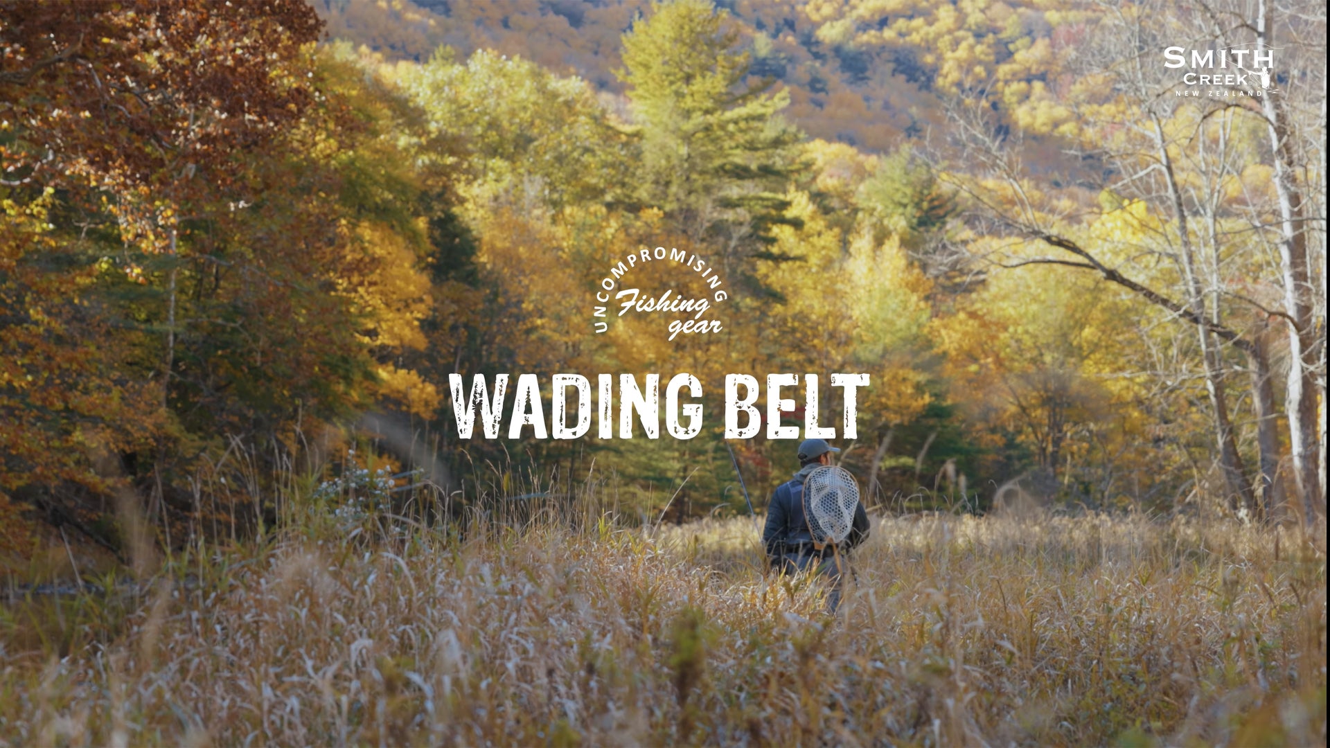 Load video: Smith Creek Heavy Duty Wading Belt in use on waders