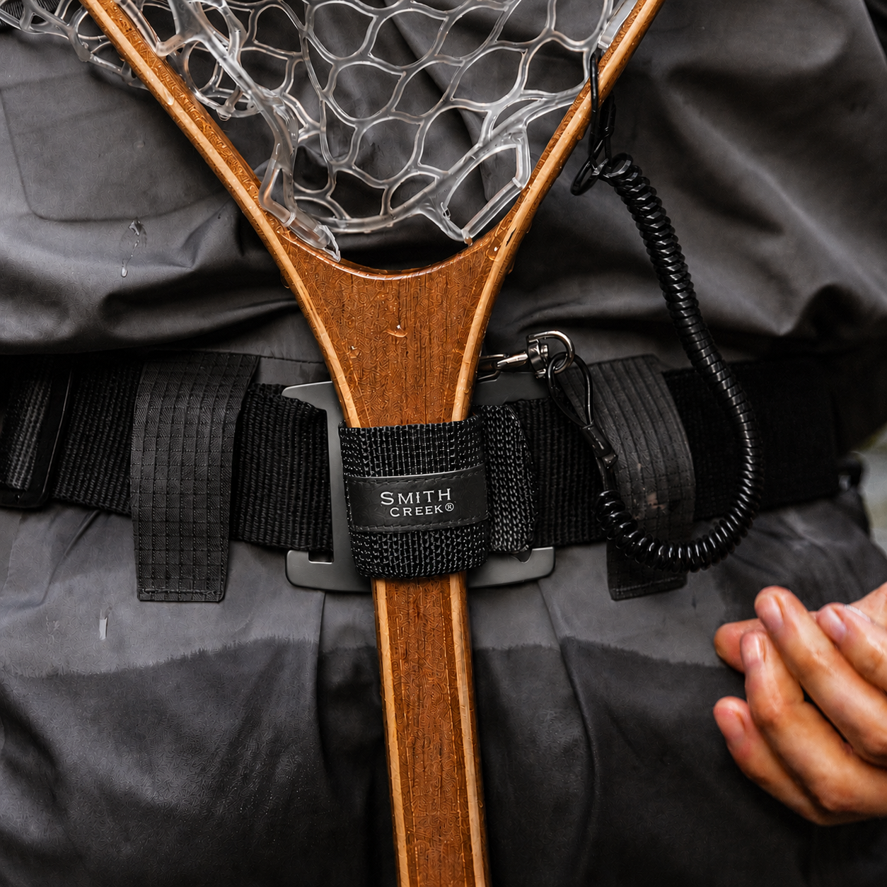 Smith Creek Net Holster & Wading Belt Bundle (Matte Black)