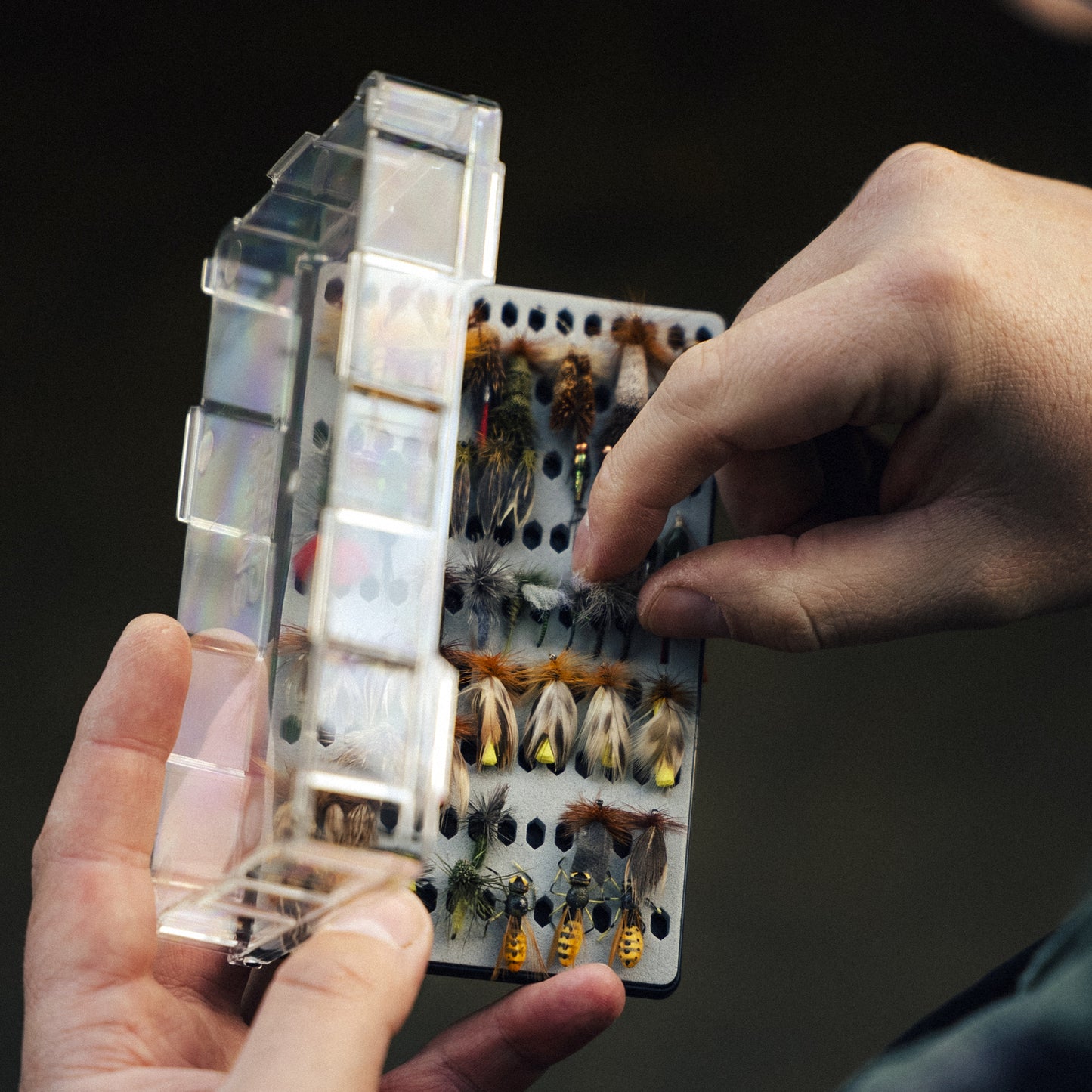 FlyVue Hex-Style Tray