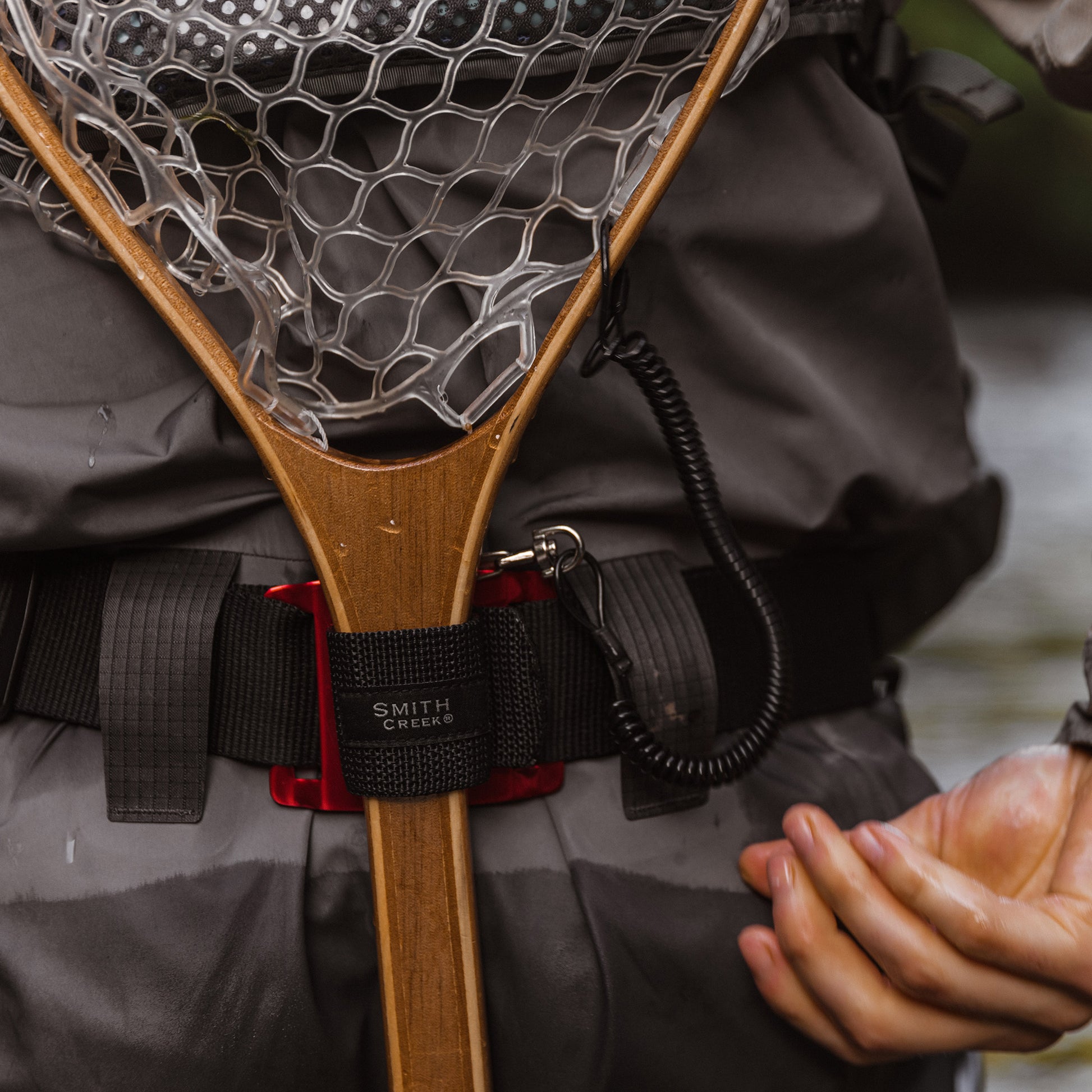 best folding fishing net belt Net Holster