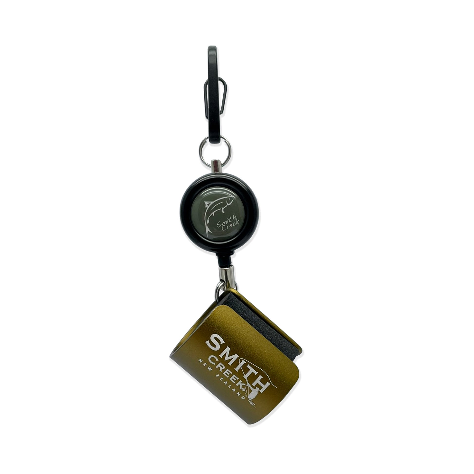 smith creek rod clip wearable fishing rod holder green Clip+ no more having to lay a rod on the ground while releasing a fish Smith Creek Rod Clip